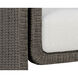 Tibi Grey / Louis Cream Outdoor Lounge Chair